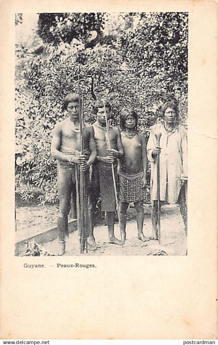 Guyane - Types d'indiens - Peaux-rouges - Ed. inconnu