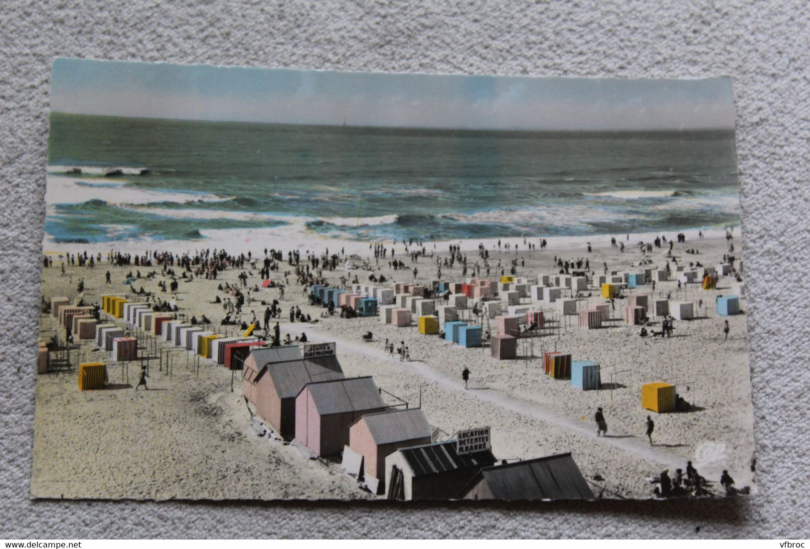 H11, Cpsm, Soulac sur mer, vue générale de la plage, Gironde 33