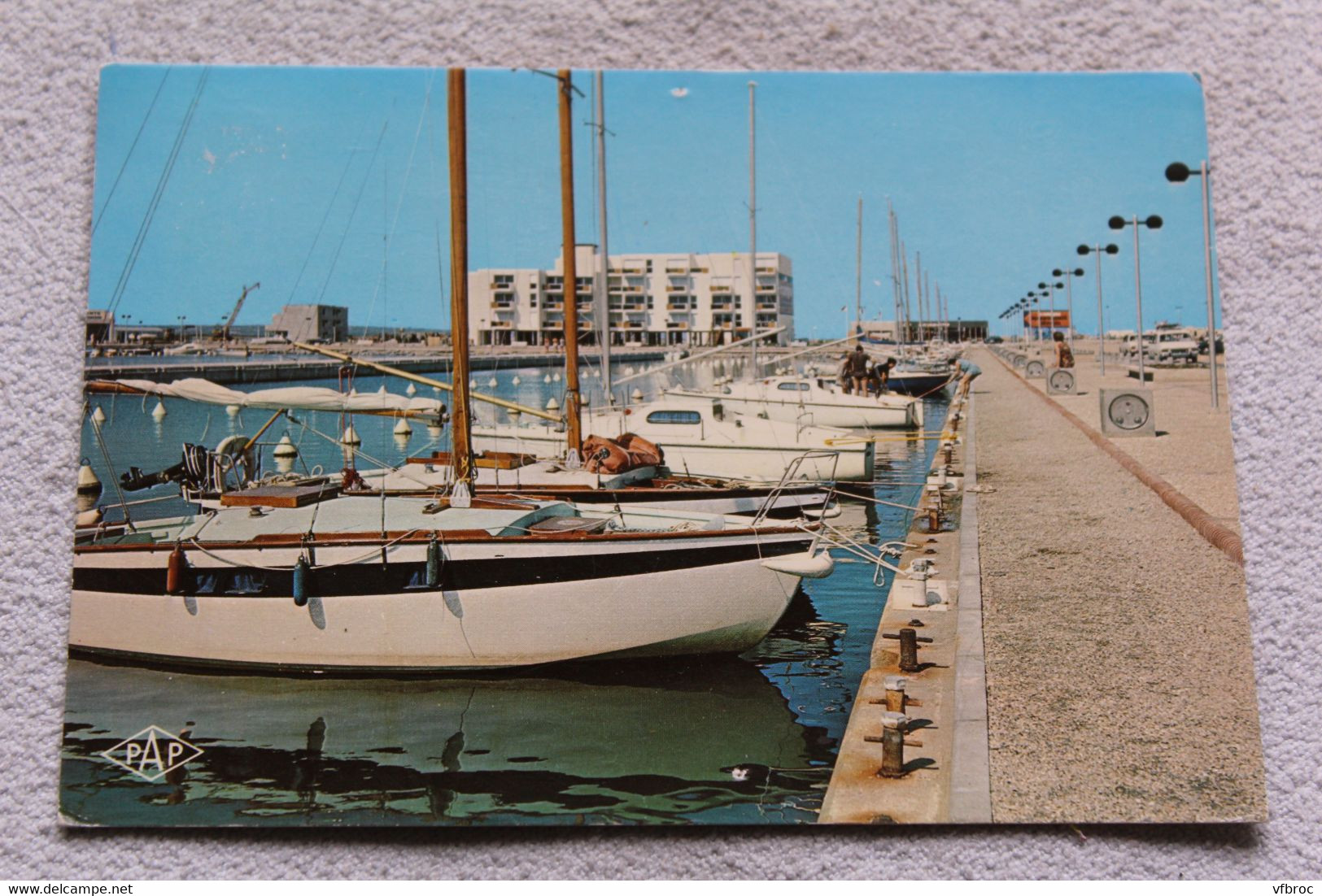 H149, Cpm 1973, Port Leucate, le port, Aude 11