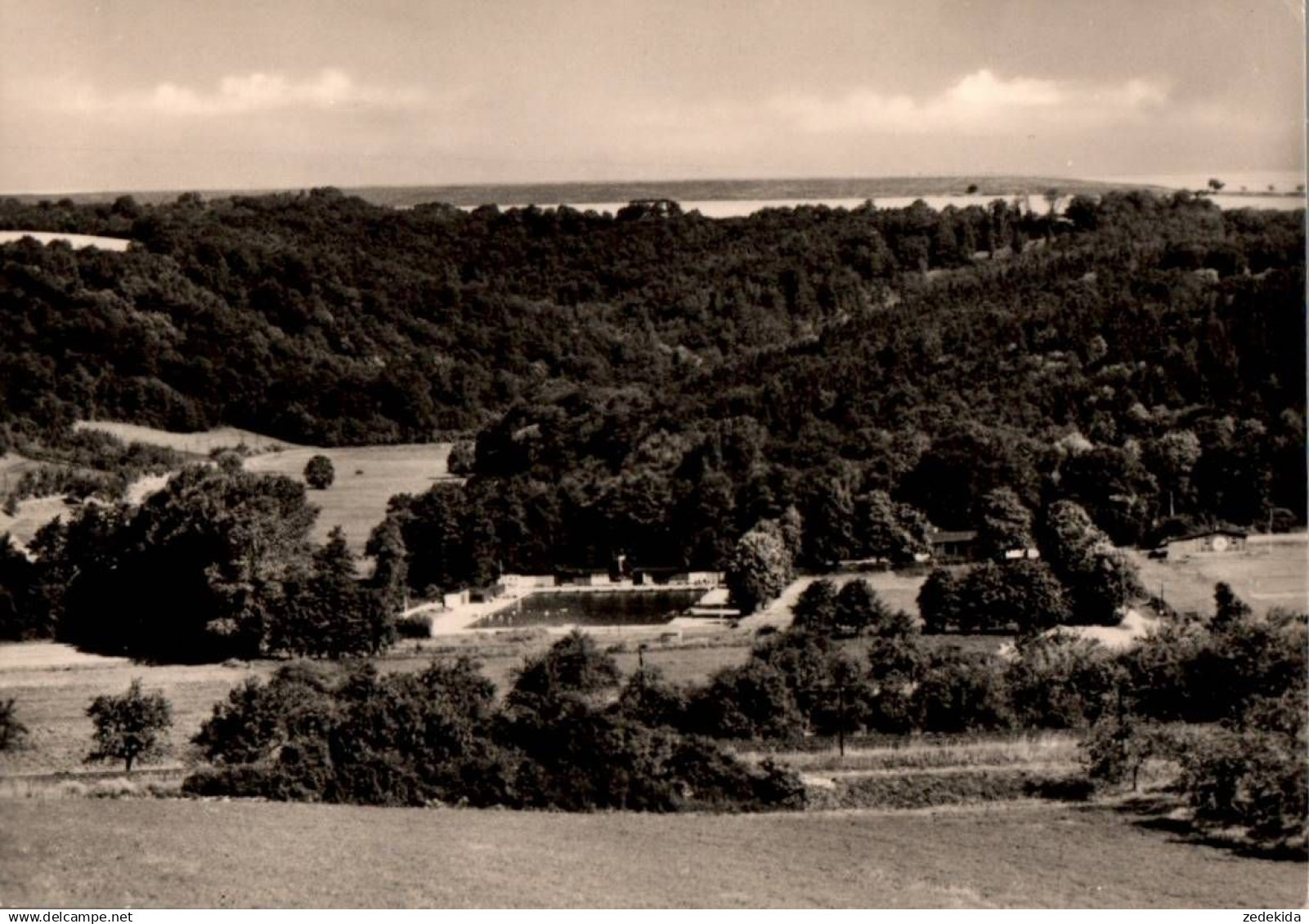 H7305 - Bad Bibra - Waldschwimmbad Freibad - Verlag Erhard Neubert