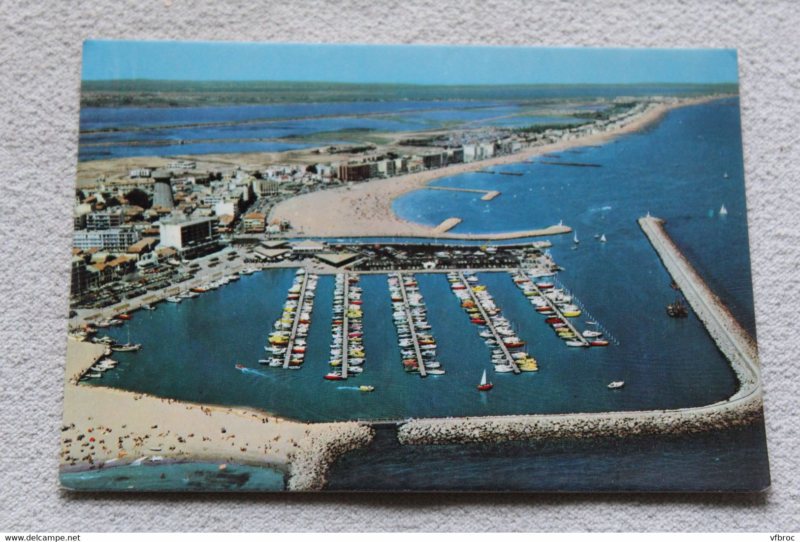 H945, Cpm, Palavas les Flots, le port, Hérault 34