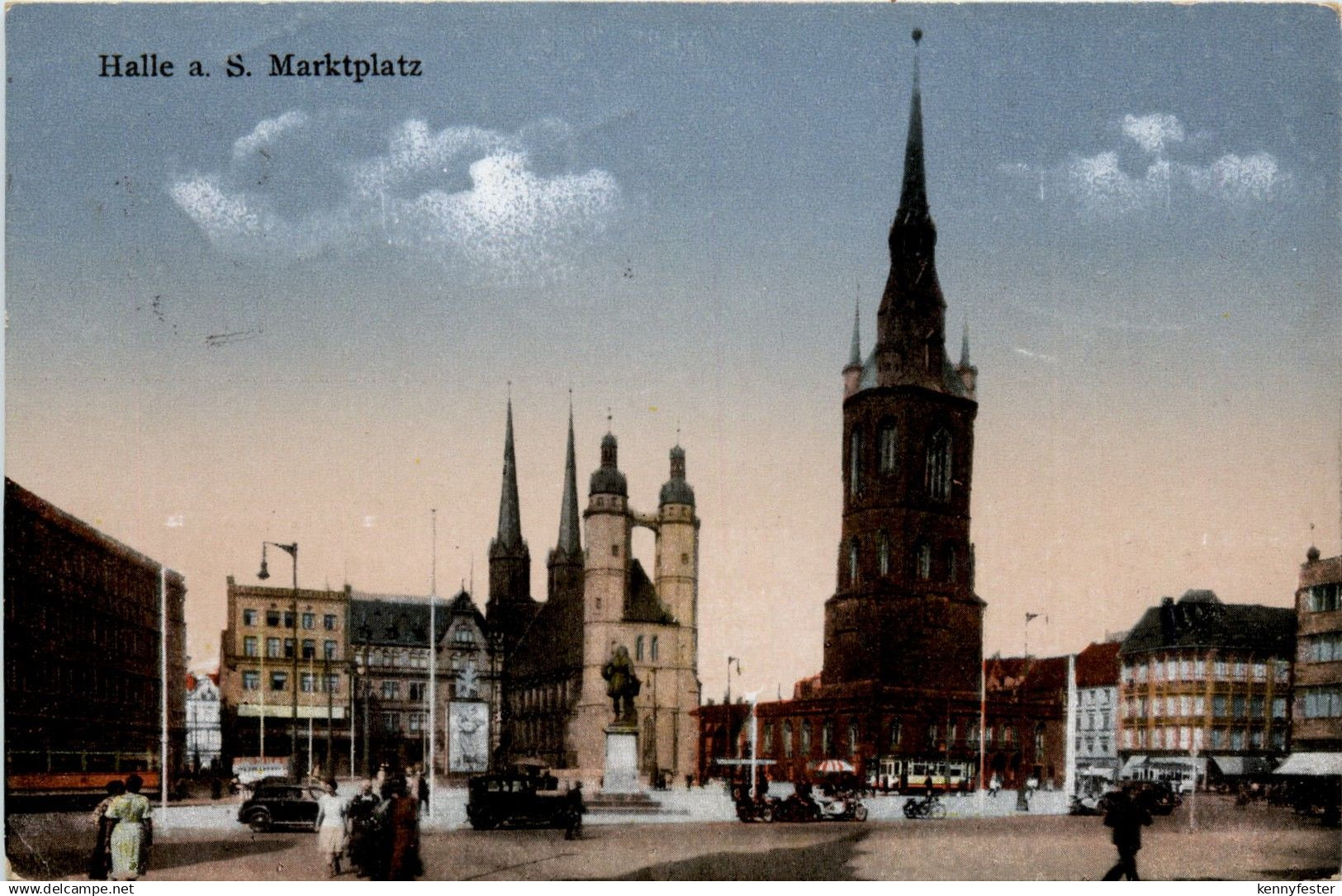 Halle Saale - Marktplatz