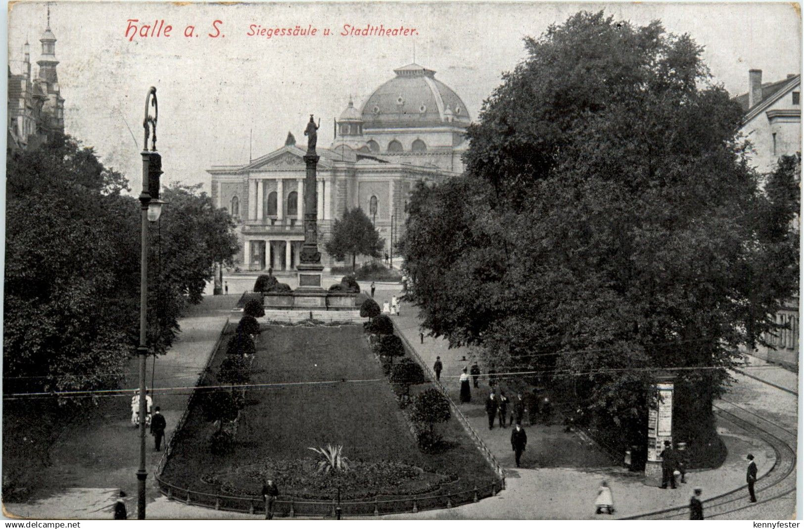 Halle Saale - Siegessäule