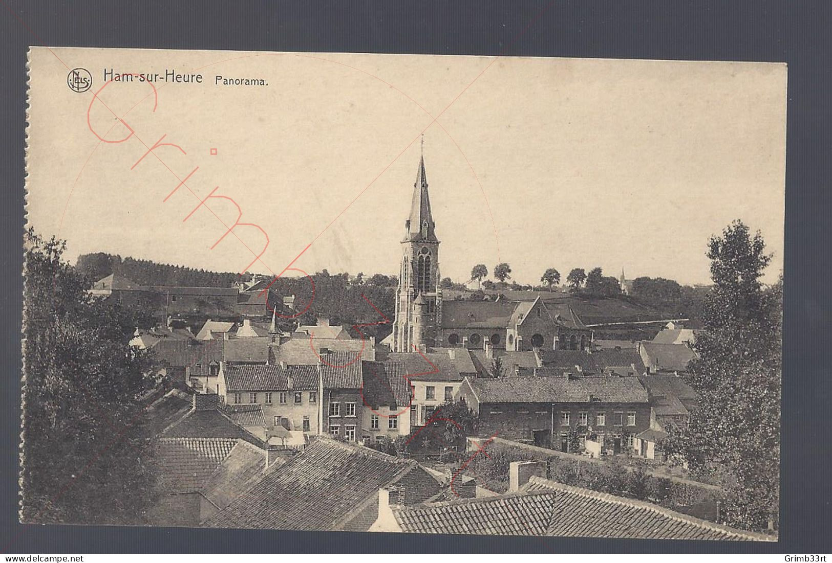 Ham-sur-Heure - Panorama - postkaart