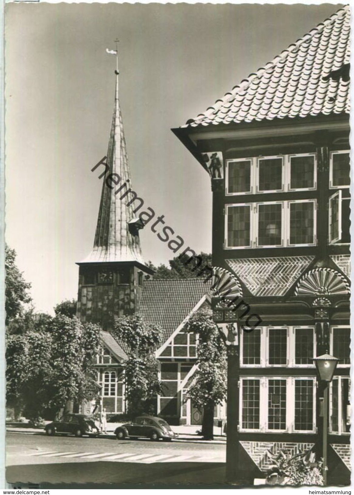 Hamburg-Bergedorf - St. Petri- und Pauli-Kirche - Foto-Ansichtskarte