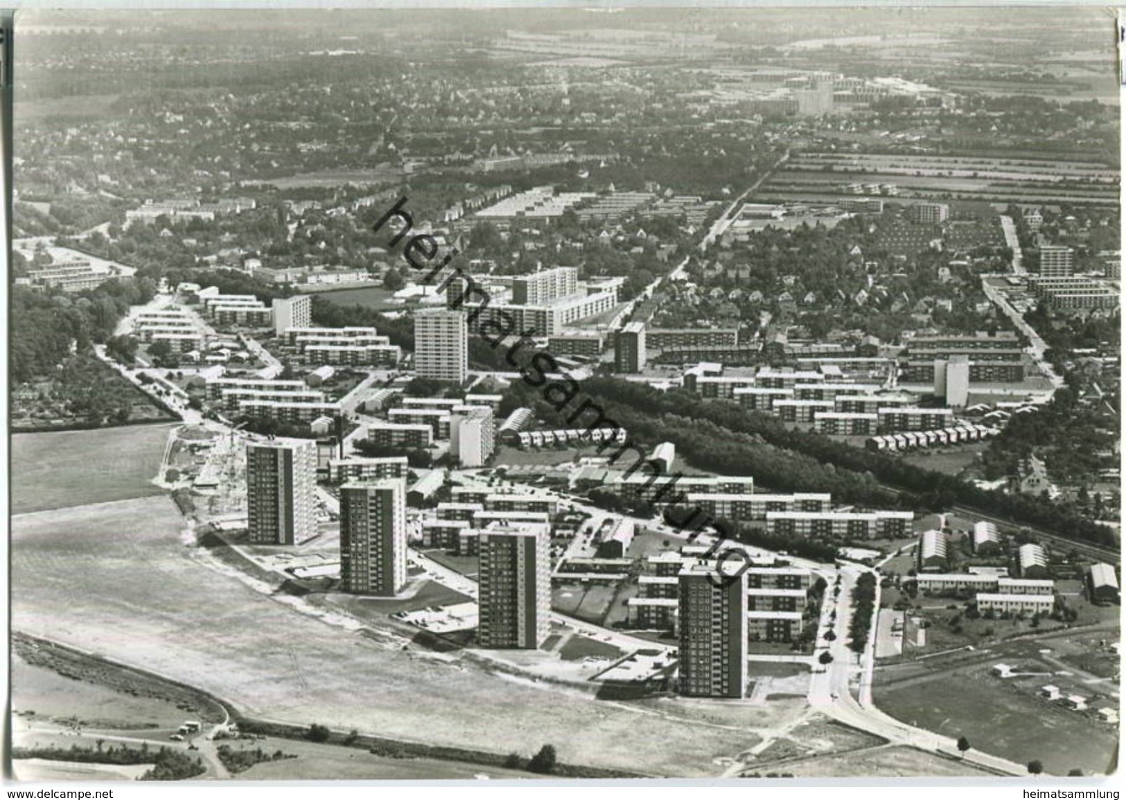 Hamburg-Berne - Siedlung Berner Park - Foto-Ansichtskarte