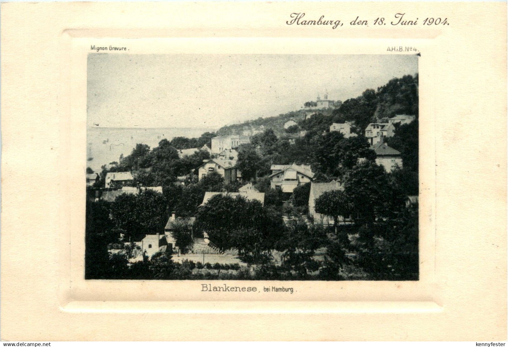 Hamburg - Blankenese 1904