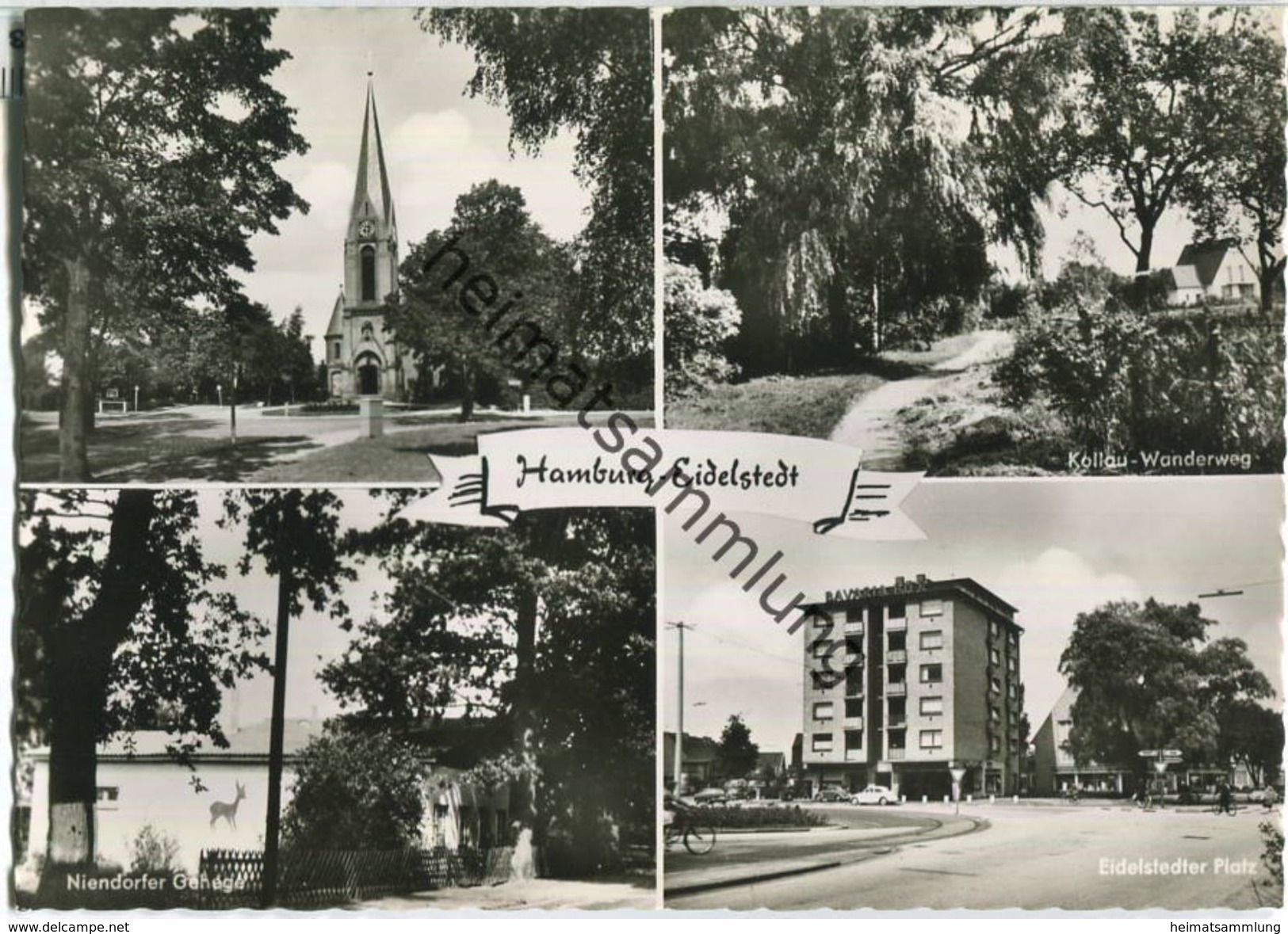 Hamburg - Eidelstedt - Kirche - Foto-Ansichtskart3