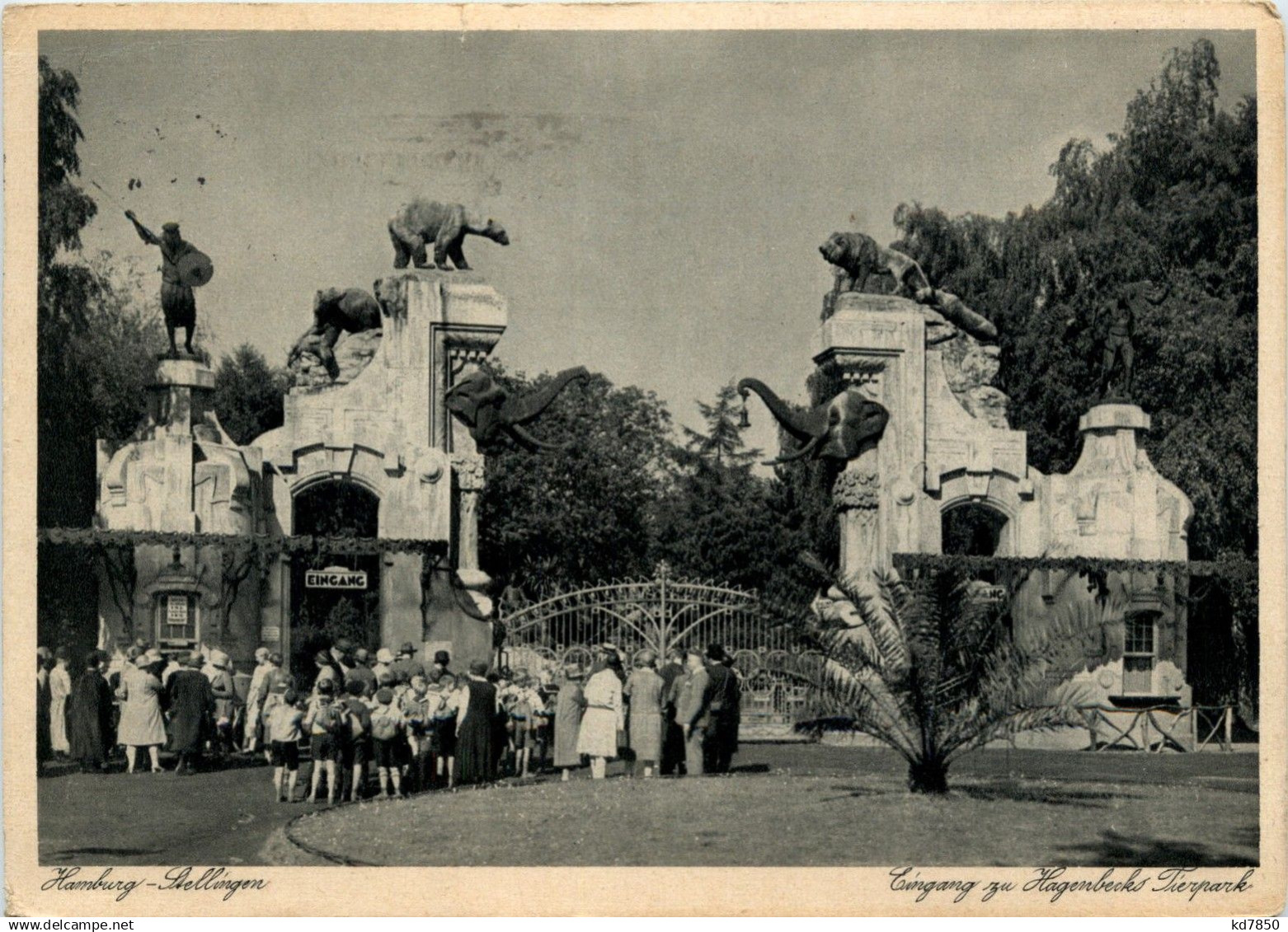 Hamburg - Stellingen - Eingang zu Hagenbecks Tierpark