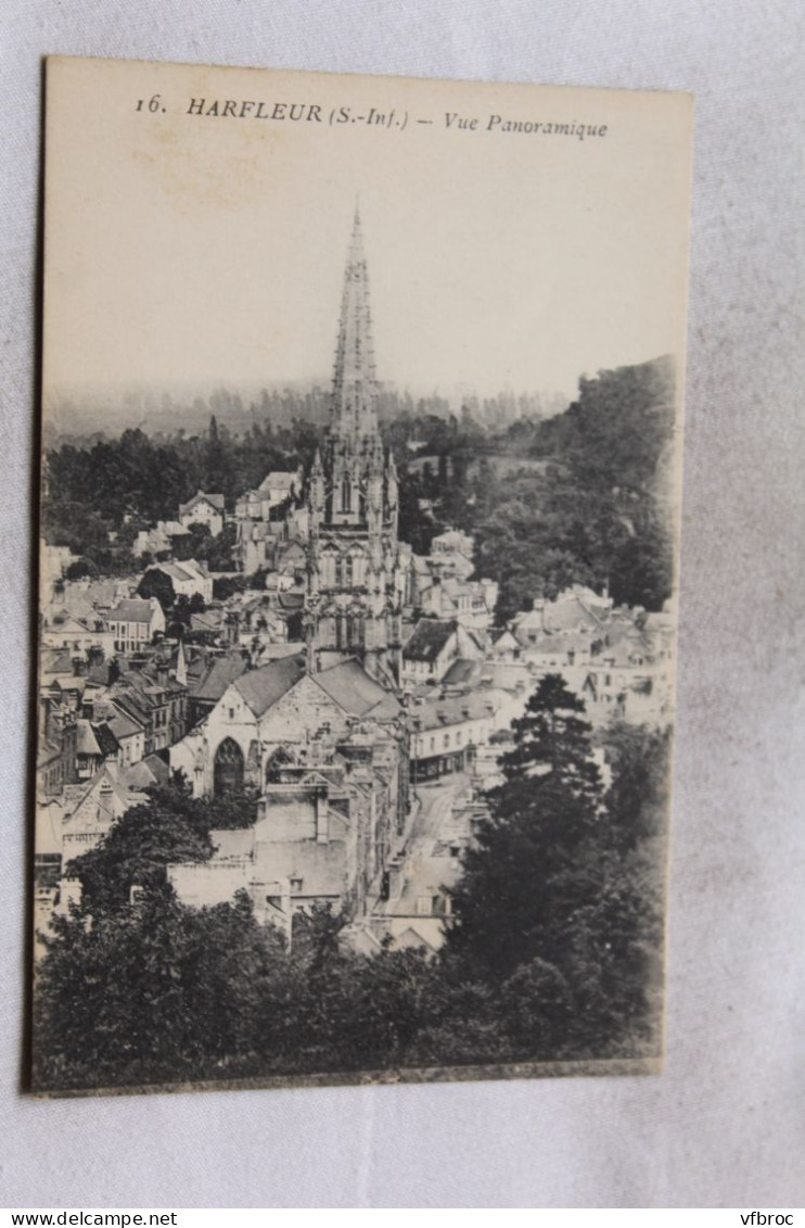 Harfleur, vue panoramique, Seine Maritime 76