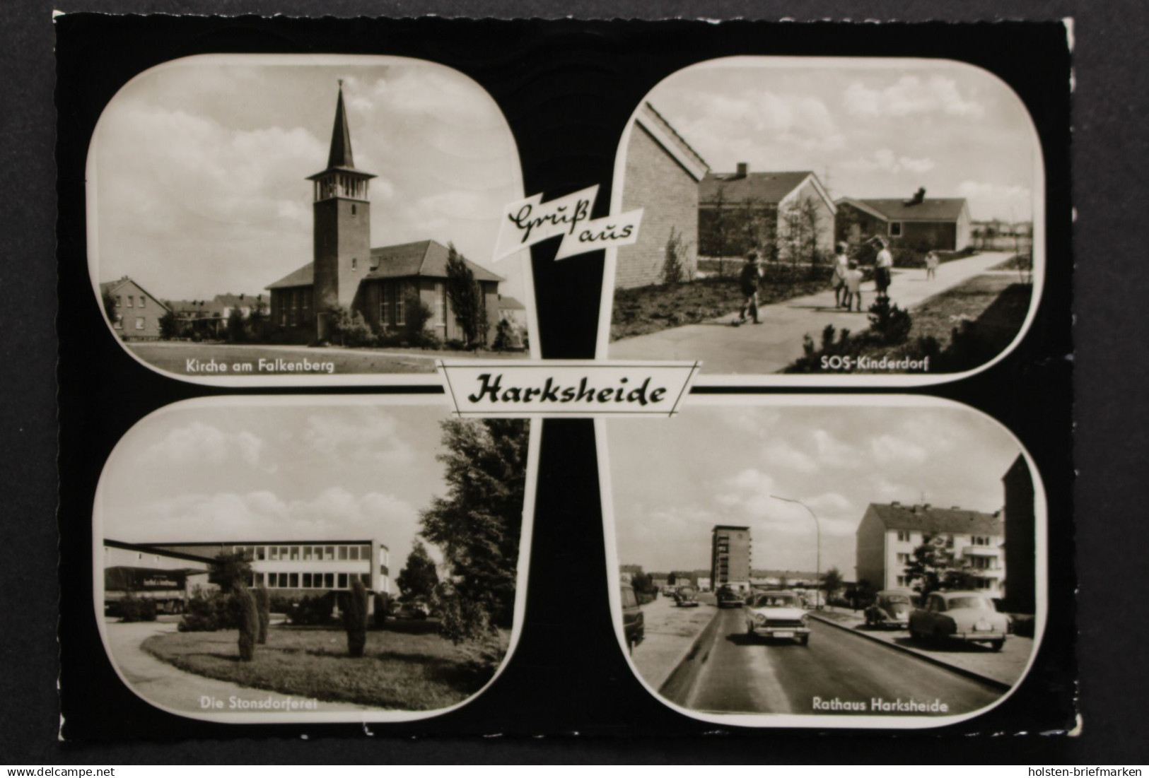 Harksheide, bei Norderstedt, Kirche, SOS-Kinderdorf, Stonsdorferei