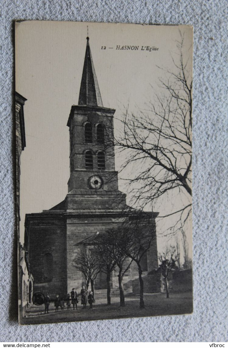 Hasnon, l'église, Nord 59