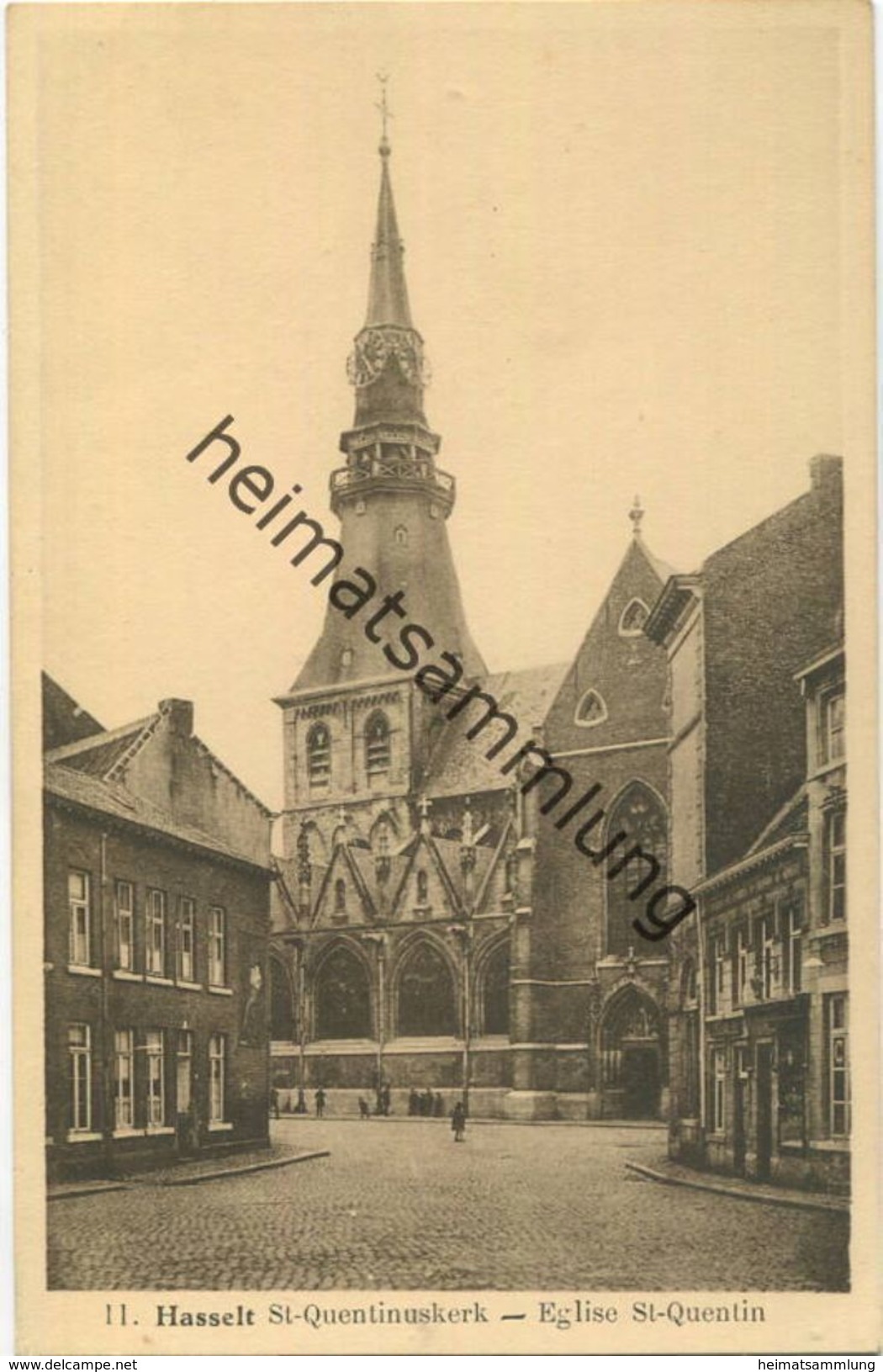 Hasselt - St. Quentinuskerk - Eglise St. Quentin - Edition H. Nulens Hasselt