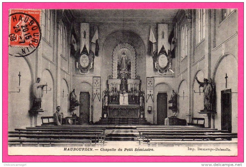 Haubourdin - Chapelle du Petit Séminaire - Imp. DESCAMPS - DELESALLE - 1909