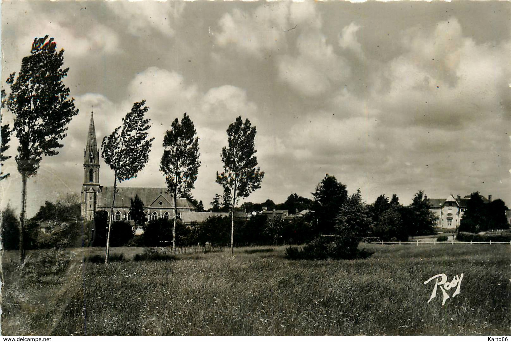 haute goulaine * vue générale du village