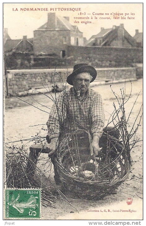 HAUTE NORMANDIE -  pêcheur de homards