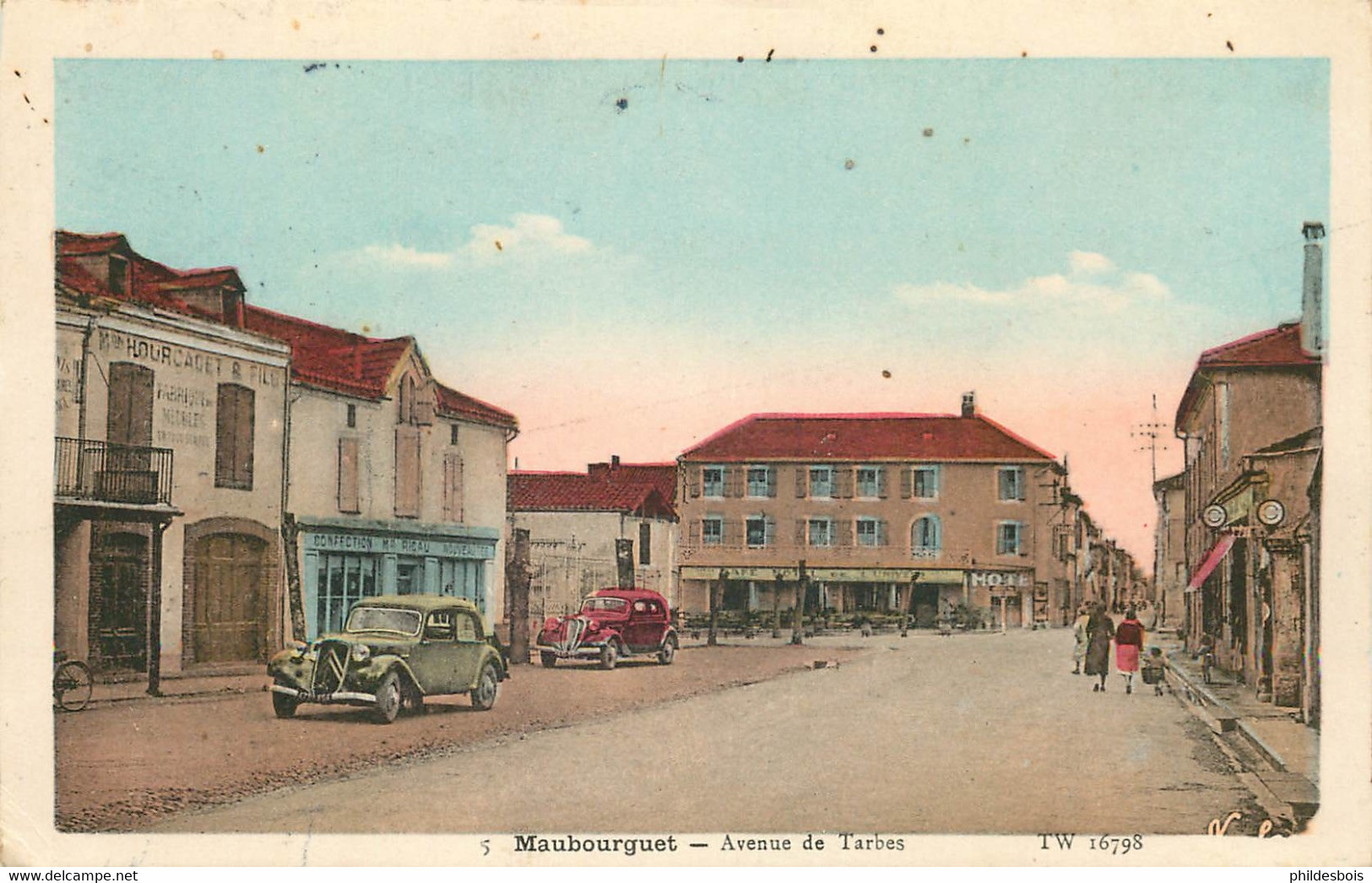 HAUTE PYRENEES   MAUBOURGUET  avenue de tarbes