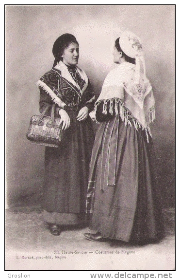 HAUTE SAVOIE 33 COSTUMES DE MEGEVE