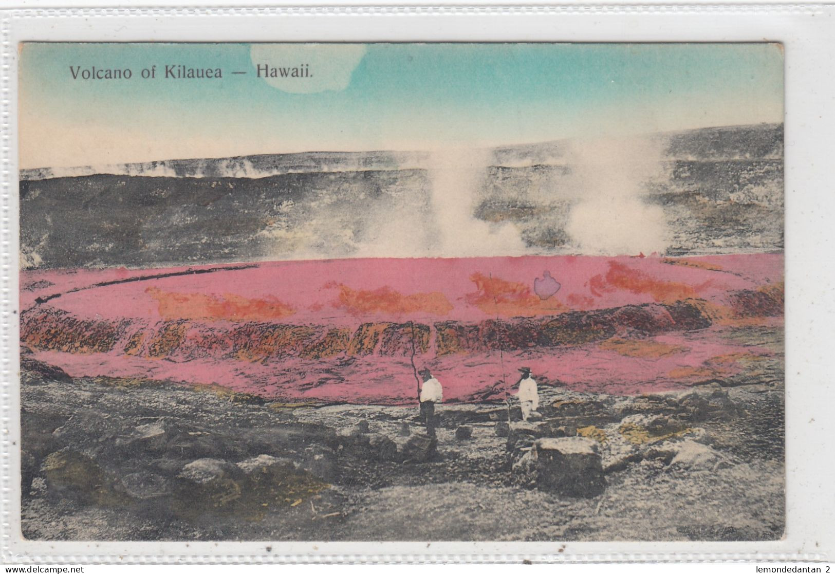 Hawaï. Volcano of Kilauea. *