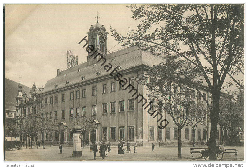 Heidelberg - Universität - Litfaßsäule - Verlag Edm. von König Heidelberg 1909