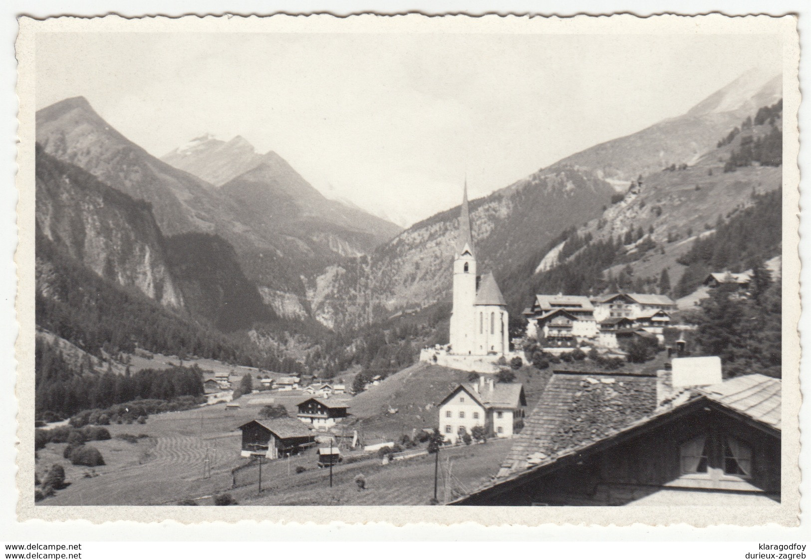 Heiligenblut am Großglockner old postcard unused b181010