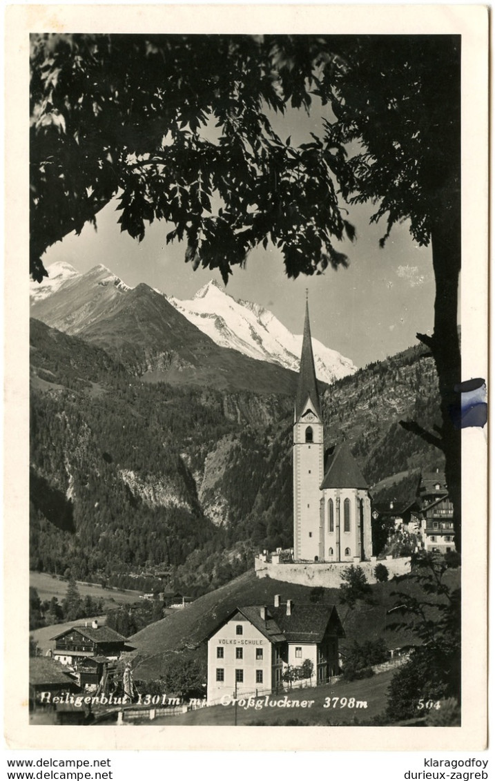 Heiligenblut postcard travelled 1935 b180320