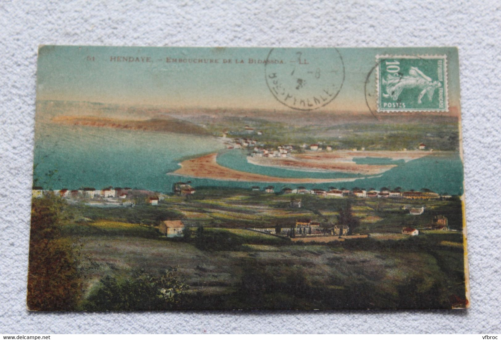 Hendaye, embouchure de la Bidassoa, Pyrénées atlantiques 64