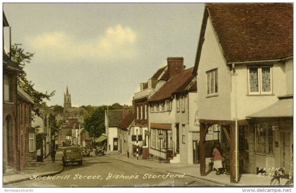 hertfordshire, BISHOPS STORTFORD, Hockerill Street (1961)