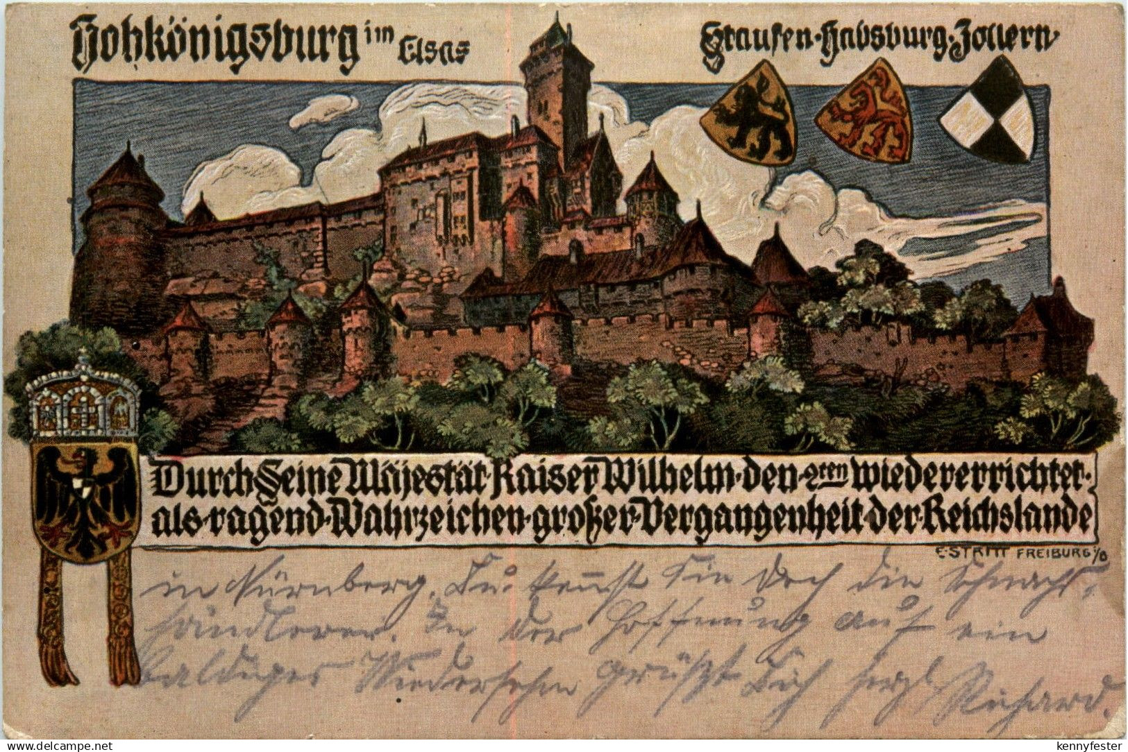 Hohkönigsburg im elsass