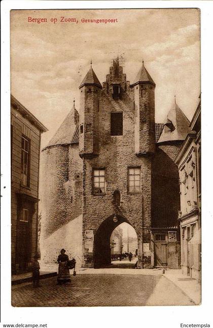 CPA Carte Postale -Pays Bas-Bergen op Zoom- Gevangenispoort  1914VM24232br