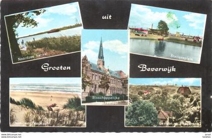 POSTAL     BEVERWIJK  -NOORD HOLLAND  -GROETEN UIT BEVERWIJK