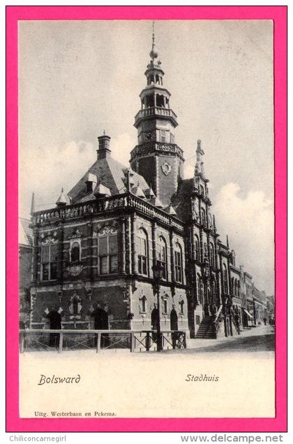 Bolsward - Stadhuis - WESTERBAAN EN PEKEMA