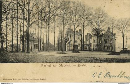 Nederland, BOXTEL, Kasteel van Stapelen (1905) Ansichtkaart