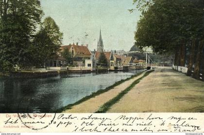 Nederland, BREUKELEN, De Vecht (1904) Ansichtkaart