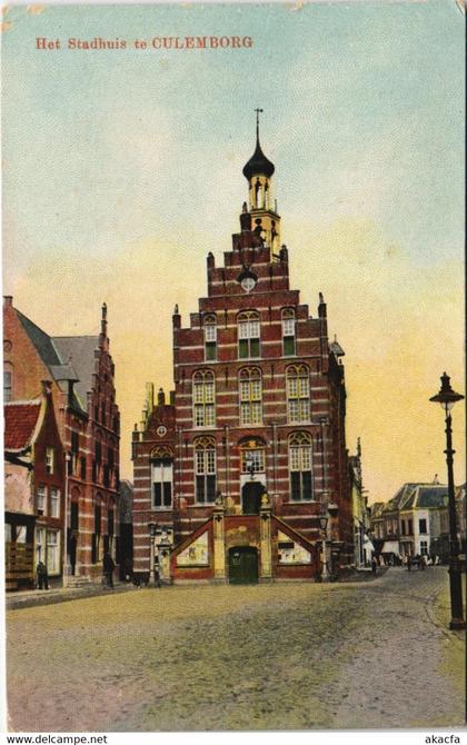 CPA AK Het Stadhuis te CULEMBORG NETHERLANDS (713405)