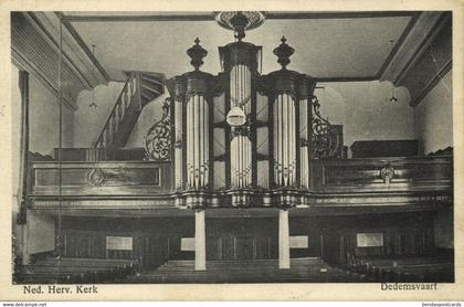 Nederland, DEDEMSVAART, Ned. Herv. Kerk (1929) Ansichtkaart