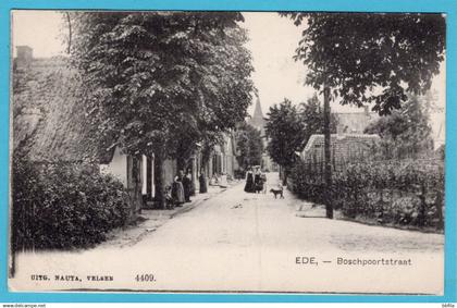 NEDERLAND prentbriefkaart Boschpoortstraat 1915 Ede - 's Gravenhage