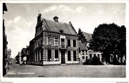 CPA Hattem Gelderland Niederlande, Rathaus