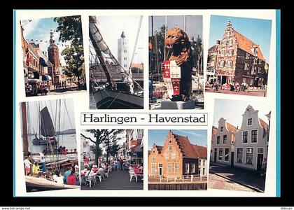 Pays-Bas - Nederland - Harlingen - Havenstad - Multivues - CPM - Voir Scans Recto-Verso