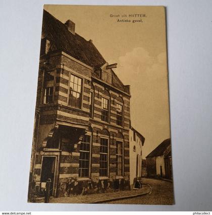 Hattem // Groet uit - Antieke Gevel 1920 Nauta