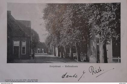 Hellendoorn (Ov.) Dorpstraat 1904