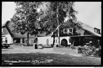 HELLENDOORN - Restaurant Sprookjestuin " De Elf Provinciën " - Old Car - Vieille Voiture - Photo VAN LEER'S