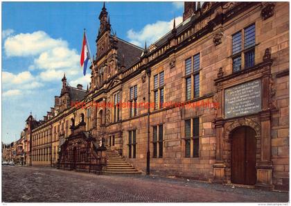 Breestraat met Stadhuis - Leiden