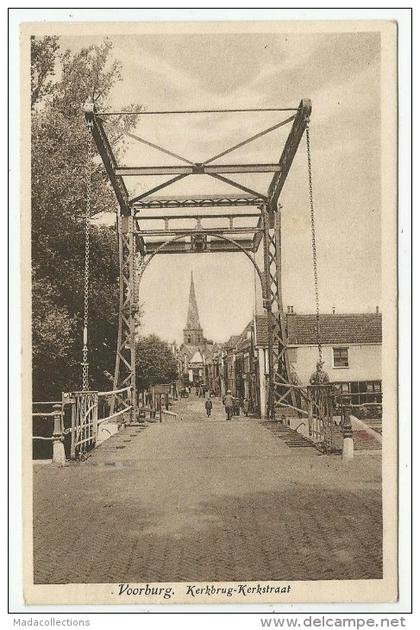 Leidschendam-Voorburg (Pays-Bas) Kerkbrug-Kerkstraat