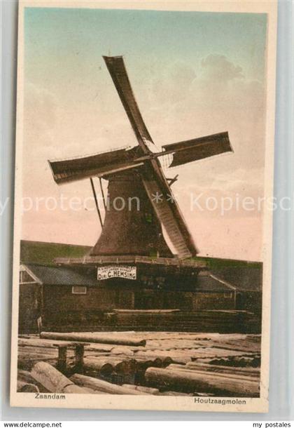 43501510 Zaandam Houtzaagmolen Muehle Zaandam