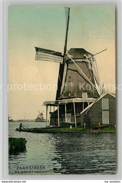 43502208 Zaanstreek de Grootvorst Molen Windmuehle