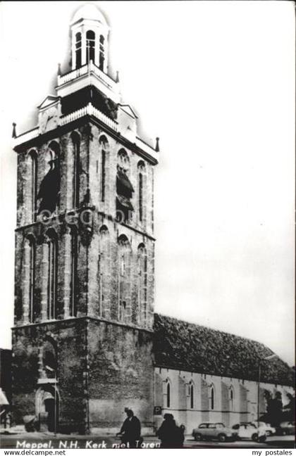 71761088 Meppel Ned Hervormde Kerk met Toren Kirche