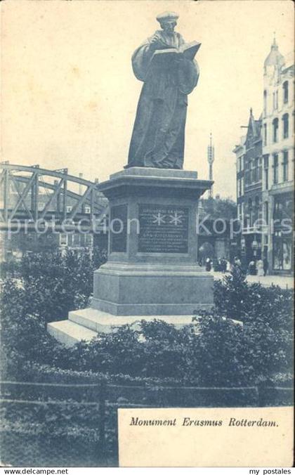 71875613 Rotterdam Monument Erasmus Rotterdam