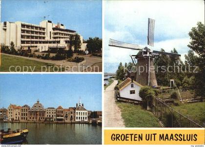 72411658 Maassluis Hotel Teilansicht Windmuehle