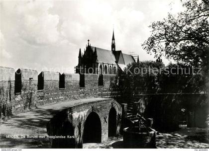 73084818 Leiden Burcht Hooglandse Kerk Leiden